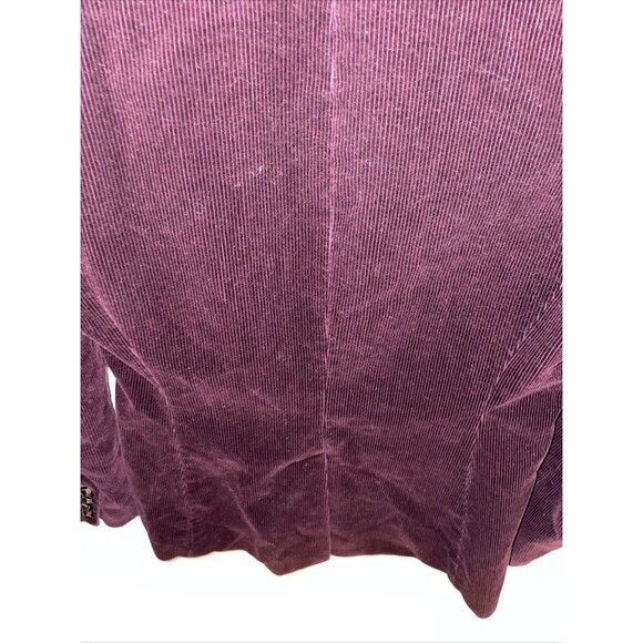 J. Crew Women’s Corduroy Blazer Size 6 Purple Going Out Party Fun Dressy - Picture 12 of 12